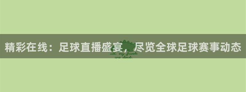 精彩在线：足球直播盛宴，尽览全球足球赛事动态