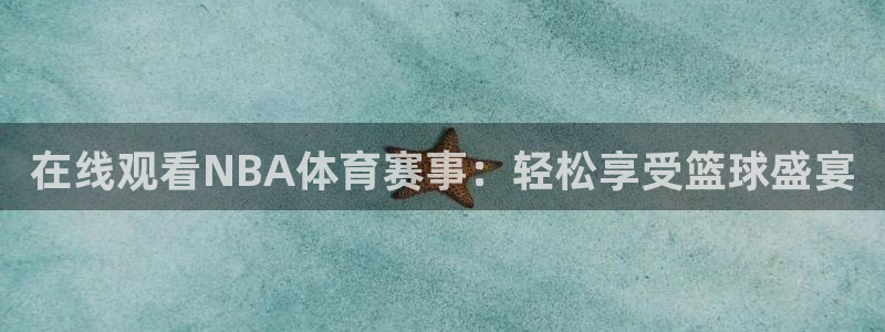 在线观看NBA体育赛事：轻松享受篮球盛宴